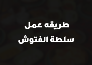 طريقه عمل سلطة الفتوش
